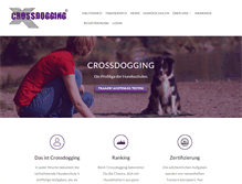 Tablet Screenshot of crossdogging.de